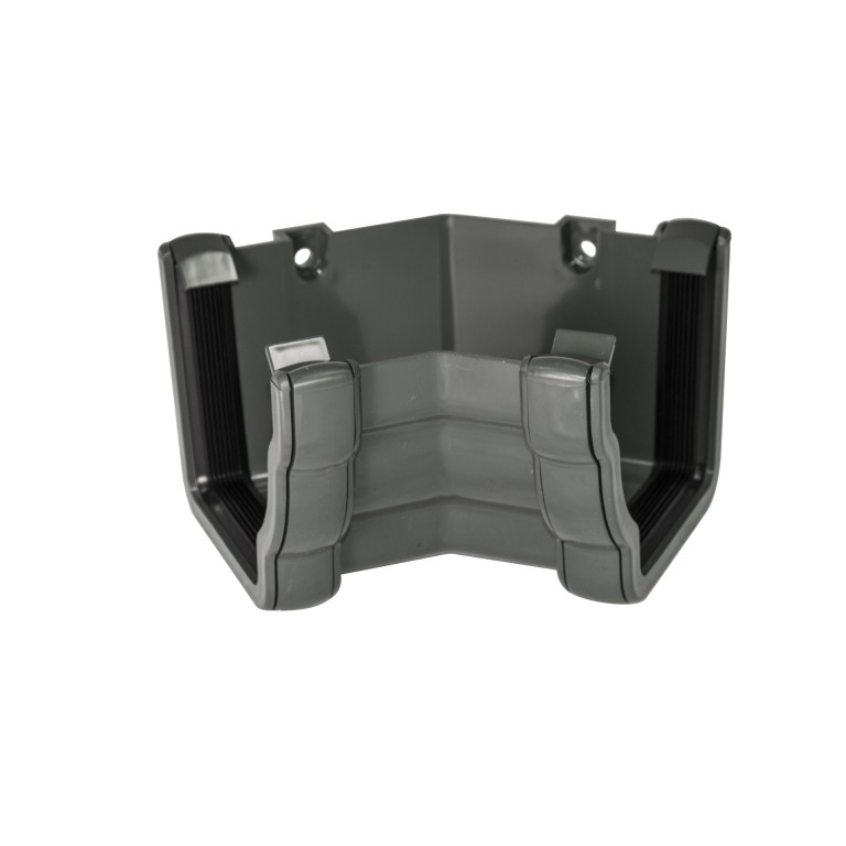 Floplast RAN3AG 110mm Niagra Ogee Gutter - 135* Internal Angle - Anthracite Grey