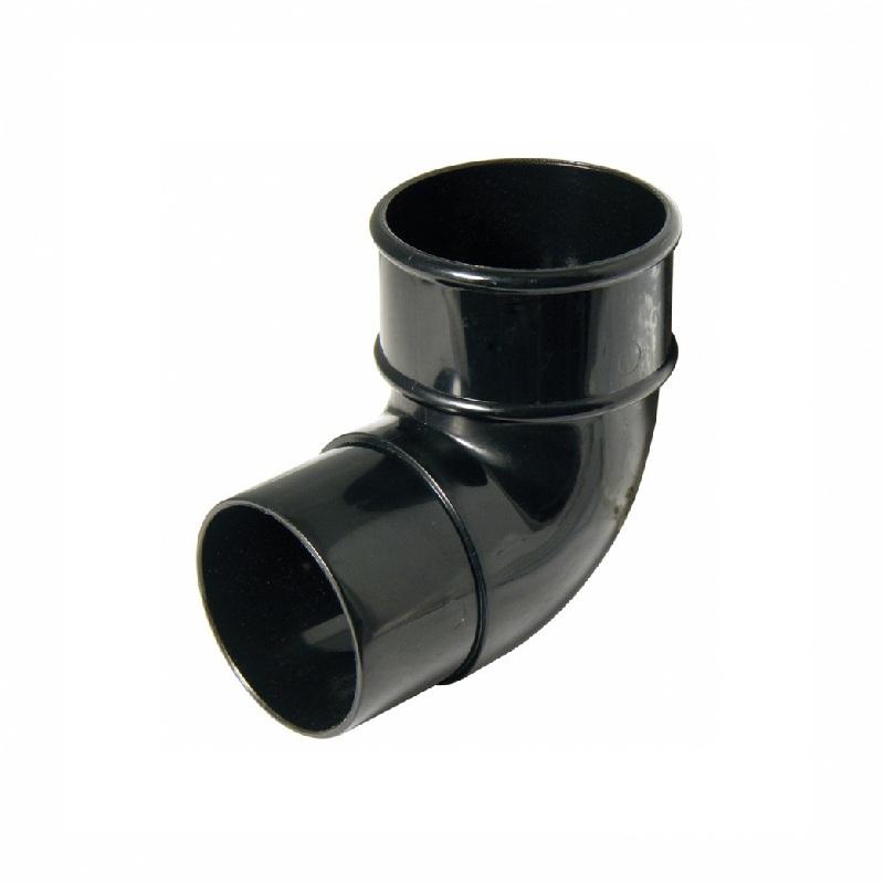 Floplast RBM1BL 50mm Miniflo Downpipe - 92.5 Degree Offset Bend - Black