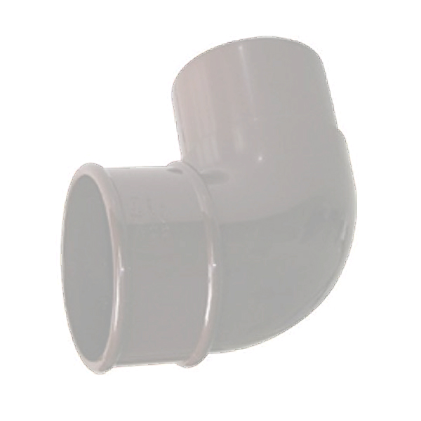Floplast RBM1WH 50mm Miniflo Downpipe - 92.5 Degree Offset Bend - White
