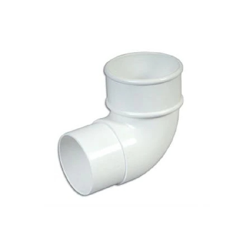 Floplast RBM1WH 50mm Miniflo Downpipe - 92.5 Degree Offset Bend - White
