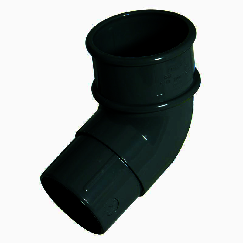 Floplast RBM2AG 50mm Miniflo Downpipe - 112.5 Degree Offset Bend - Anthracite Grey