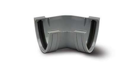 Polypipe Polyflow Gutter 135 Degree Angle Grey - RD504G