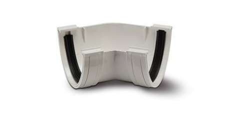 Polypipe Polyflow Gutter 135 Degree Angle White - RD504W