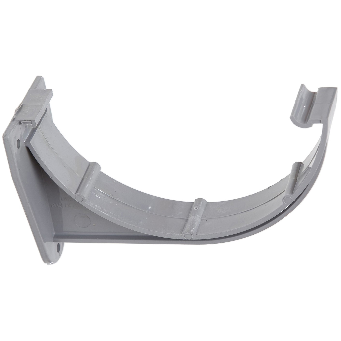 Polypipe 150mm Half Round Gutter Fascia Bracket Grey