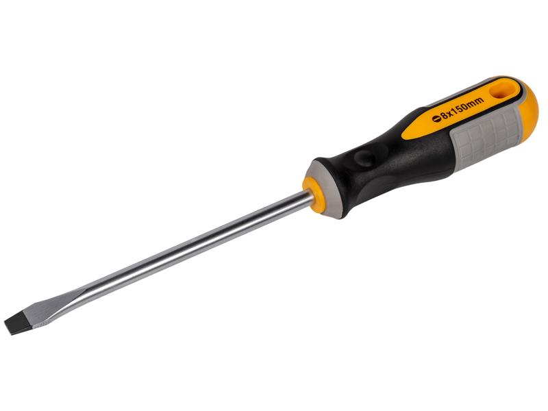 Roughneck Screwdriver Flared Tip 8.0 x 150mm 22-116