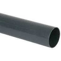 Floplast RP4AG 68mm Round Downpipe 4 Metre - Anthracite Grey