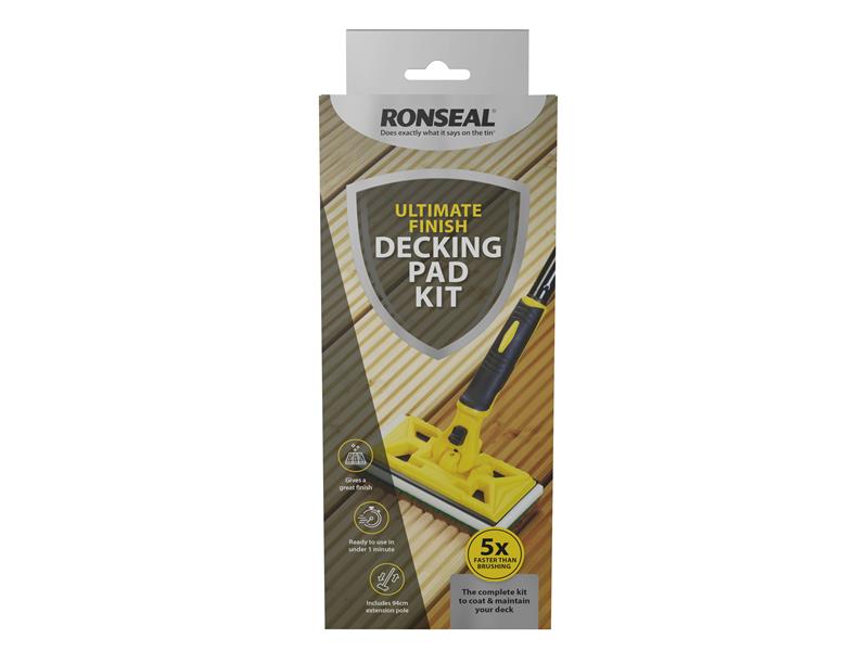 Ronseal Ultimate Finish Decking Pad Kit RSLDA