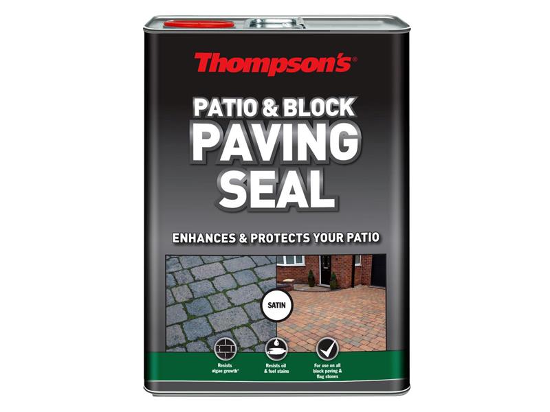 Ronseal Thompson's Patio &amp; Block Paving Seal Satin 5 litre RSLPBPSS5L