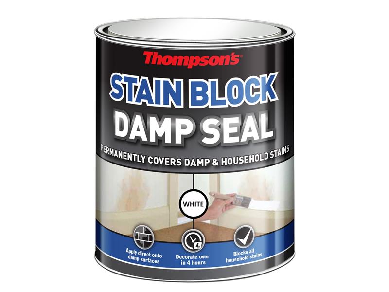 Ronseal Thompson's Stain Block Damp Seal 2.5 litre RSLTDS25L