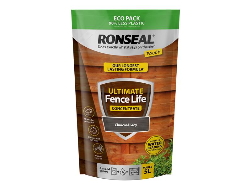 Ronseal Ultimate Fence Life Concentrate Charcoal Grey 950ml RSLUFLCCG950
