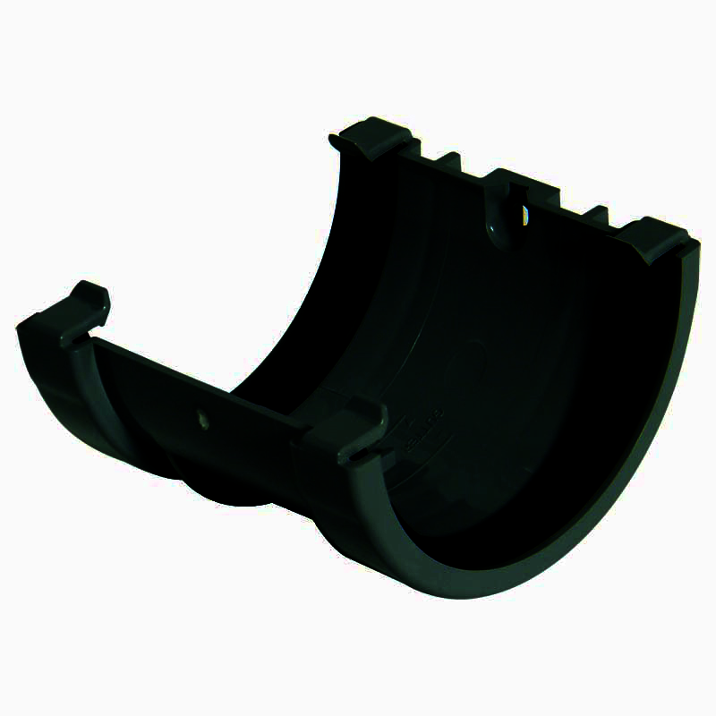 Floplast RUM1AG 76mm Miniflo Gutter - Union Bracket - Anthracite Grey