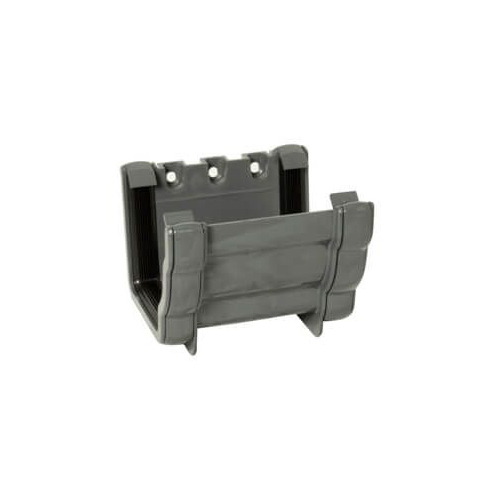 Floplast RUN1AG 110mm Niagara Ogee Gutter - Union Bracket - Anthracite Grey