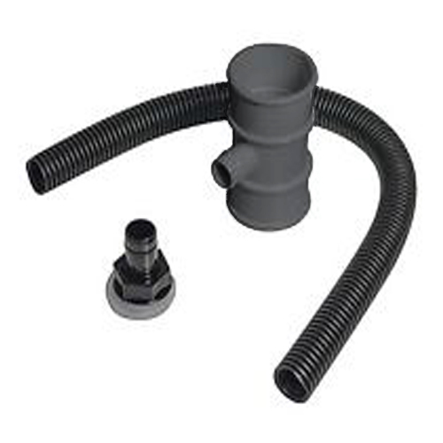 Floplast RVM1AG 50mm Miniflo Downpipe - Rain Diverter (Water Butt Connector) - Anthracite Grey