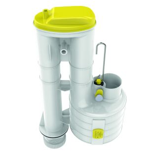 Dudley S9 Hi-Flo Single Flush Syphon (Yellow) 9in with 1.1/2in Outlet - 313553