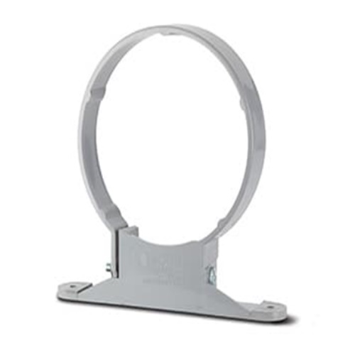 Polypipe 110mm / 4in Soil System - Pipe Clip - Grey