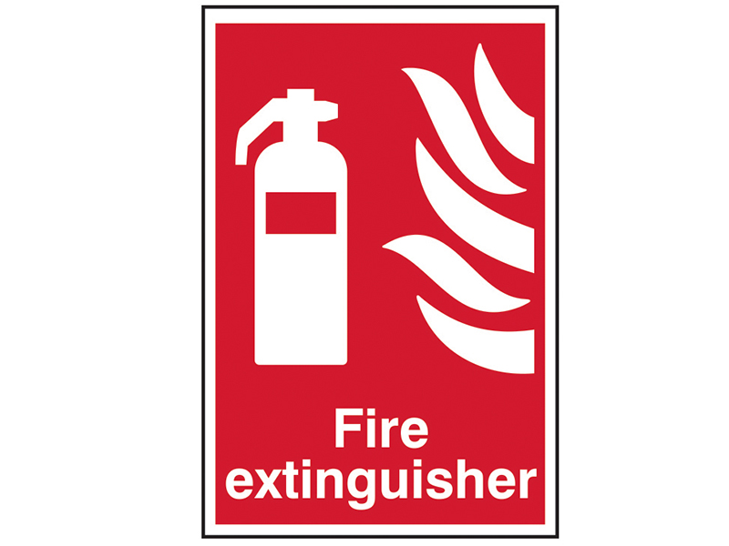 Scan Fire Extinguisher - PVC Sign 200 x 300mm SCA1350