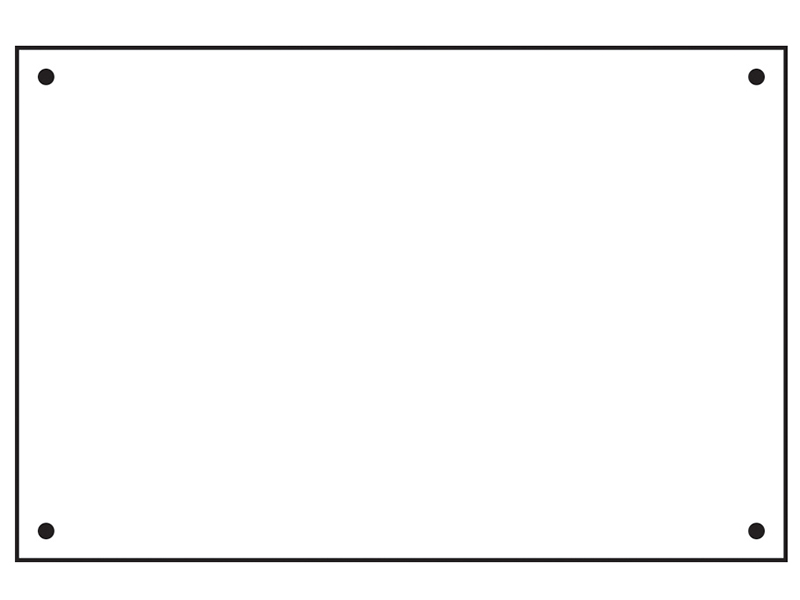 Scan Rigid Backing Board 600 x 400mm SCA4500