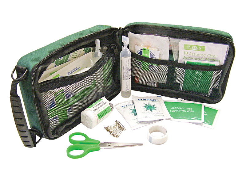 Scan Household &amp; Burns First Aid Kit, 45 Piece SCAFAKGP