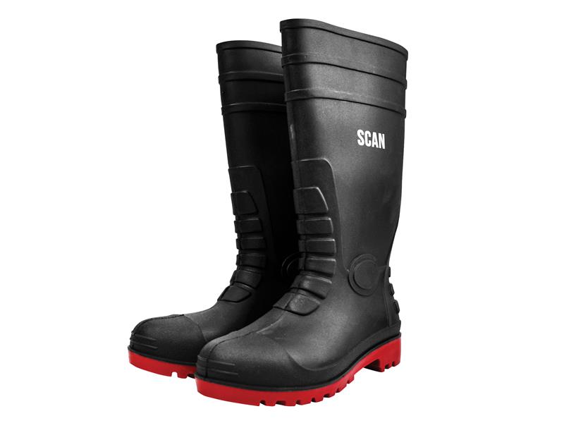 Scan Safety Wellingtons UK 10 EUR 44 SCAFWWELL10