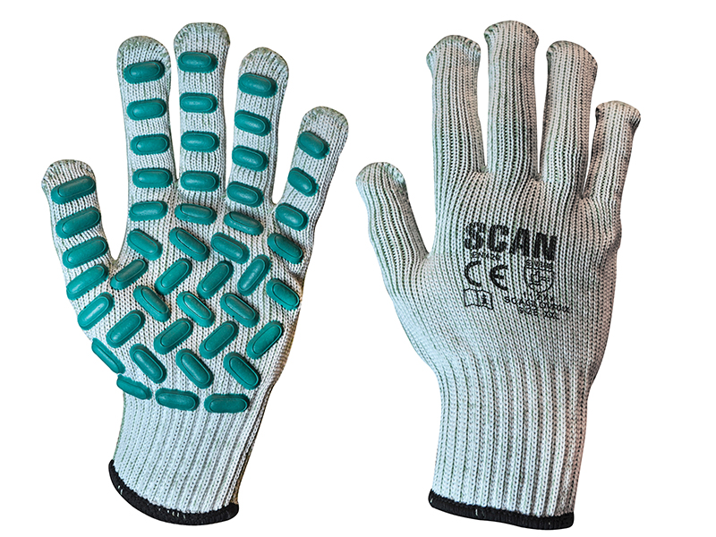 Scan Vibration Resistant Latex Foam Gloves - XXL (Size 11) SCAGLOVRXX