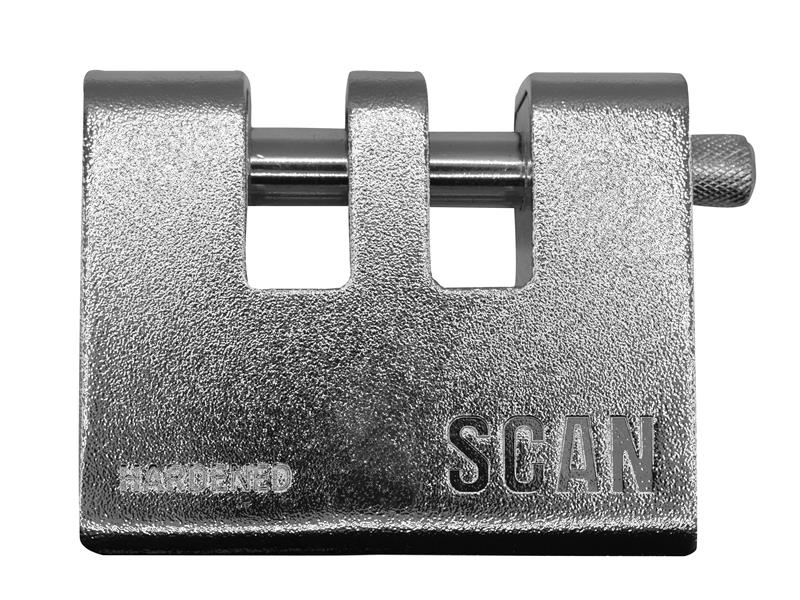 Scan Armoured Twin Slot Shutter Padlock 90mm SCAPLCHAIN