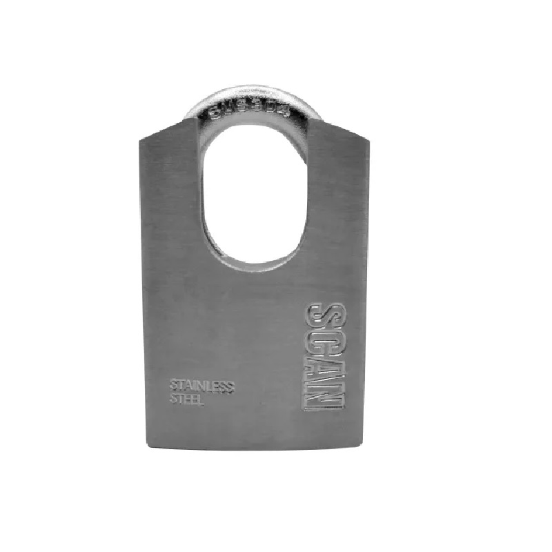 Scan Stainless Steel Shrouded Padlock 50mm