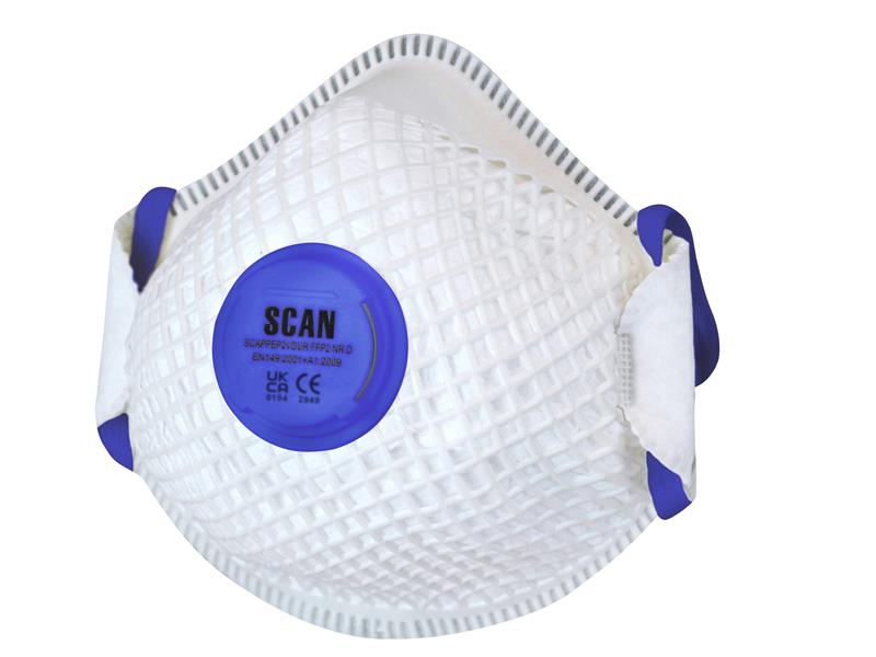 Scan Moulded Duranet Disposable Mask FFP2 (Pack of 2) SCAPPEP2VDUR