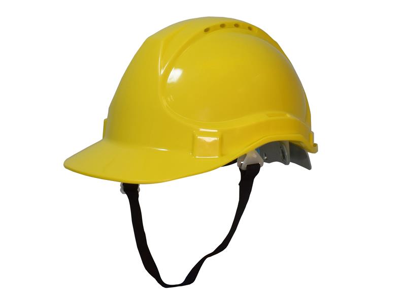 Scan Deluxe Safety Helmet - Yellow SCAPPESHDELY