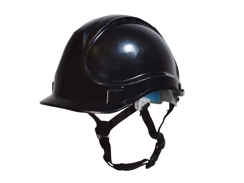 Scan Short Peak Safety Helmet Black SCAPPESHSPBK