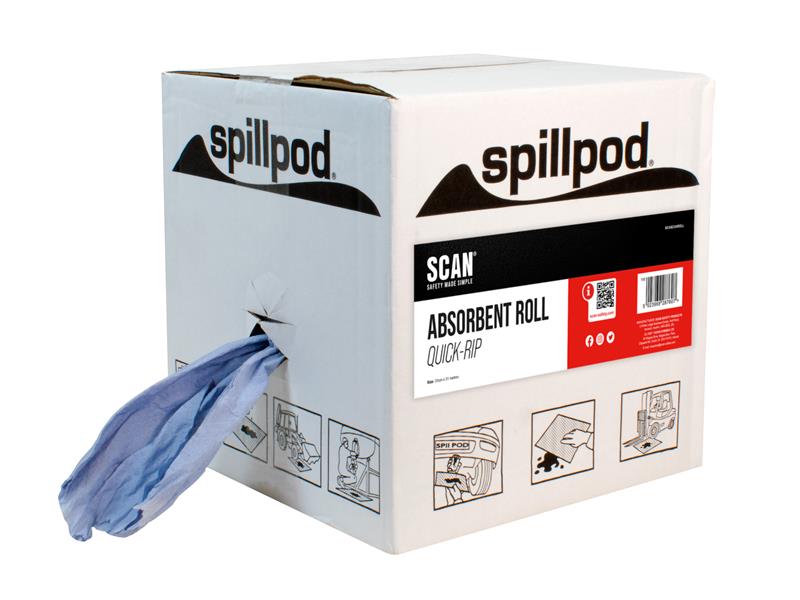 Scan Paper Towel Wiping Roll 200mm x 150m SCASCPAPROLL