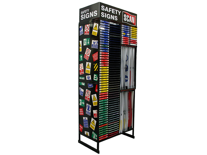 Scan Signs Display - 144 Signs (Combi Stand) SCASSDIS144