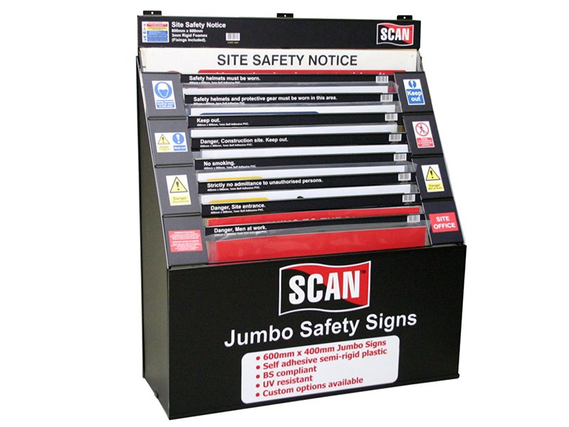 Scan Signs Display - 36 Large Signs SCASSDIS36