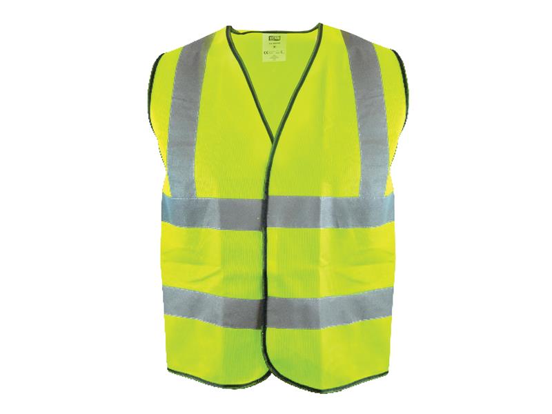 Scan Hi-Vis Yellow Waistcoat - M (41in) SCAWWHVWM