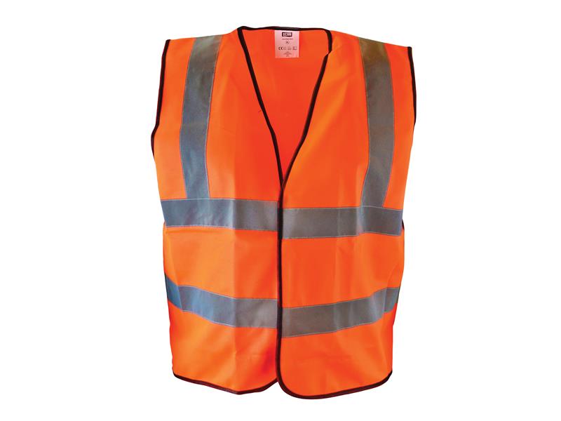 Scan Hi-Vis Orange Waistcoat - M (41in) SCAWWHVWMO