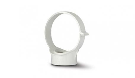 Polypipe 110mm / 4in Soil System - Strap Boss Side Fix - White