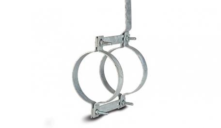 Polypipe 110mm / 4in Soil Thermal Limiter Clip Galvanised