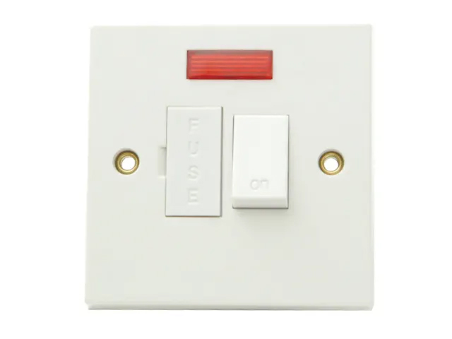 SMJ Switched Fused Spur Connection With Neon 13A - PPSW20DPN