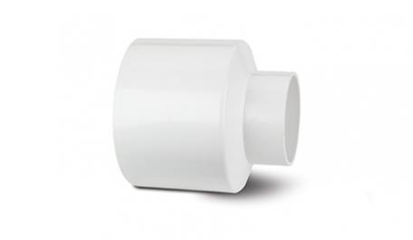 Polypipe 110mm / 4in Ring Seal Soil System - Soil to Waste Adaptor - White