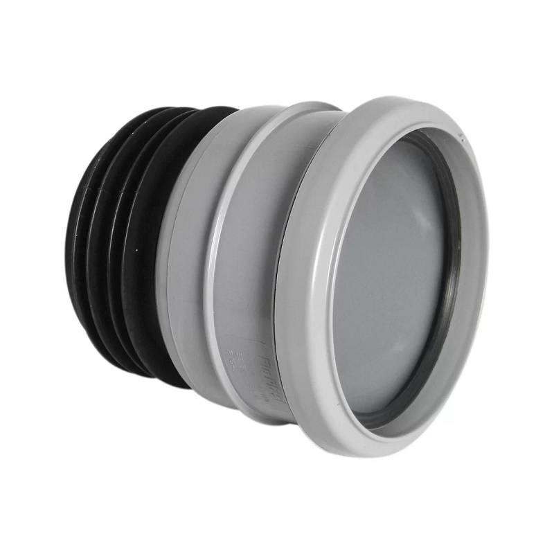 Floplast SP140GR Universal Pipe Connector 110mm/4 Inch - Grey