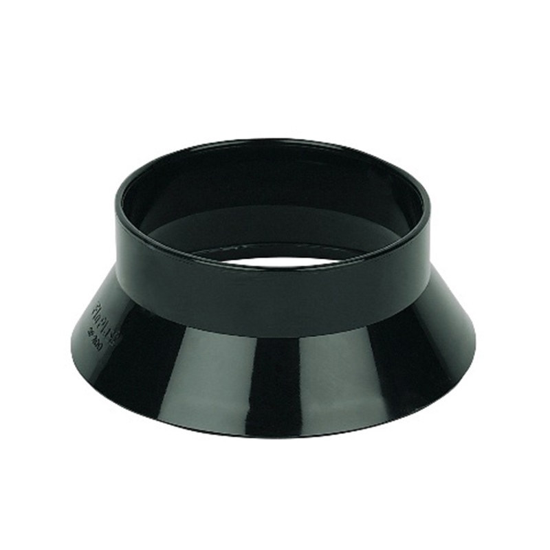 Floplast SP300BL 110mm/4 Inch Ring Seal Soil System - Weathering Collar - Black