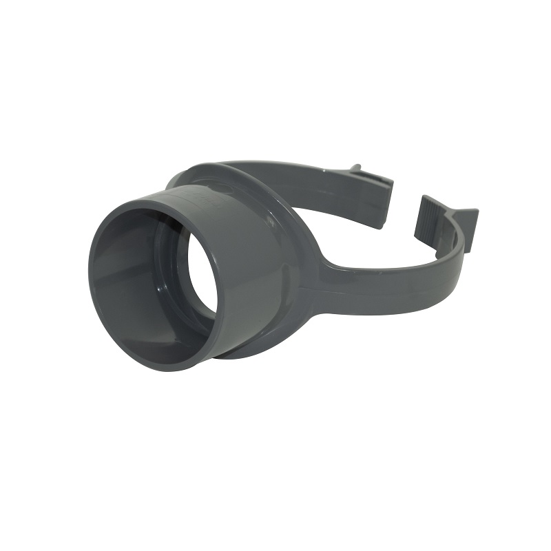Floplast SP319AG 110mm / 4in Ring Seal Soil - Strap Boss - Anthracite Grey