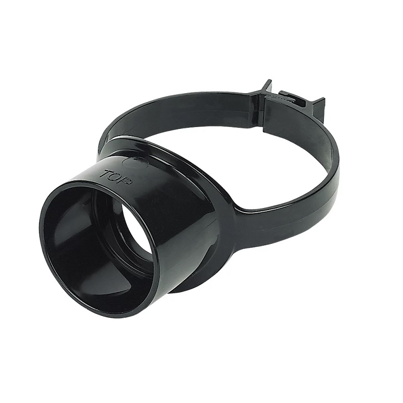 Floplast SP319BL 110mm/4 Inch Ring Seal Soil System - Strap Boss - Black