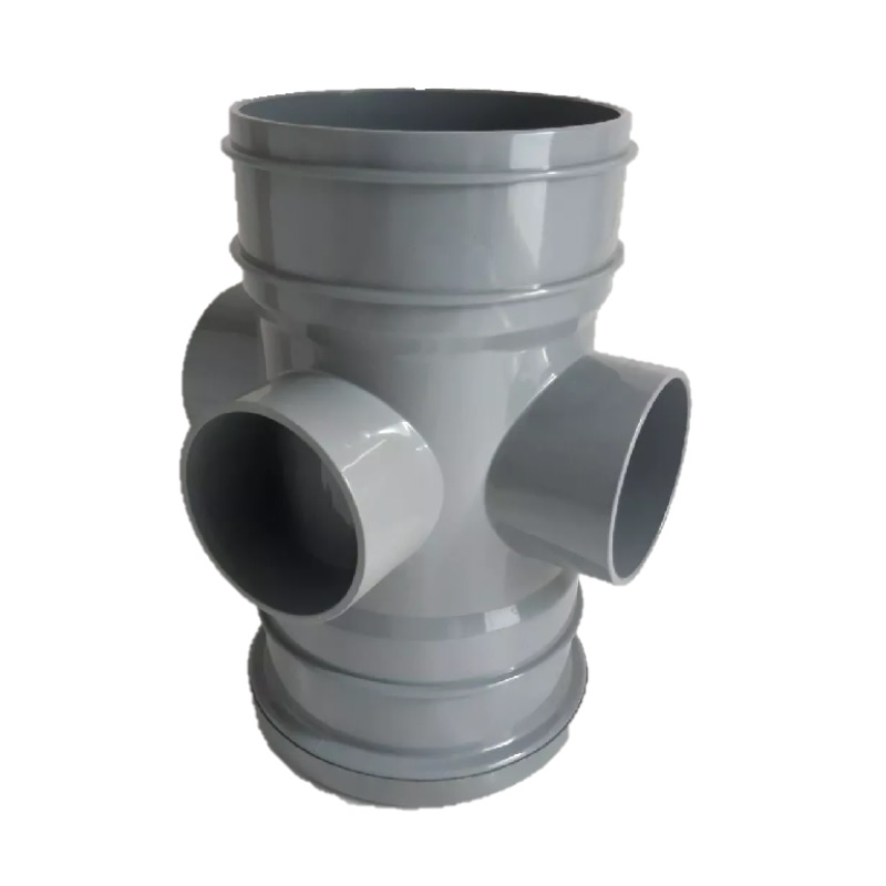 Floplast SP582GR 110mm/4 Inch Ring Seal Soil System - Boss Pipe SK/SK - Grey