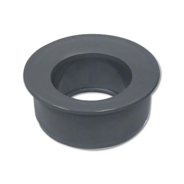 Floplast SP96GR 110mm/4 Inch Ring Seal Soil - Reducer to 68mm Downpipe - Grey
