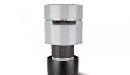 Polypipe 110mm / 4in Solvent Air Admittance Valve - Grey