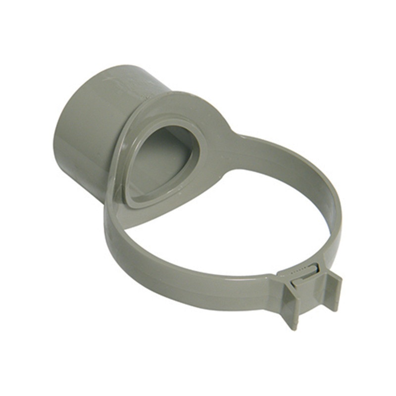 Floplast SS319OG 110mm/4 Inch Solvent Weld Soil System - Strap Boss - Olive Grey
