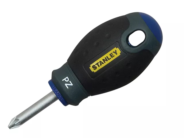Stanley Fatmax Stubby Screwdriver Pozidriv PZ1 x 30mm Stubby 0-65-408