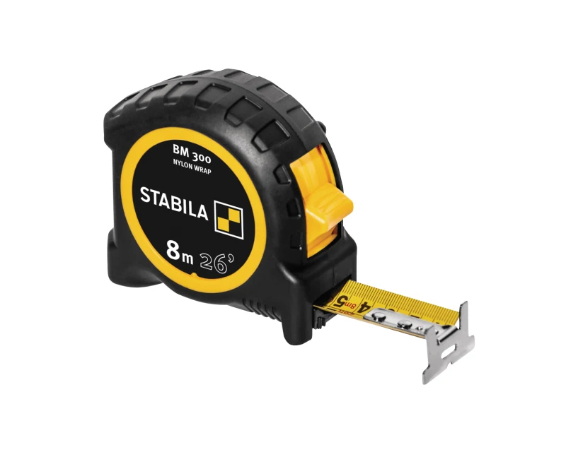 Stabila STB19573 BM 300 Robust Pocket Tape 8m/26ft (Width 27mm)