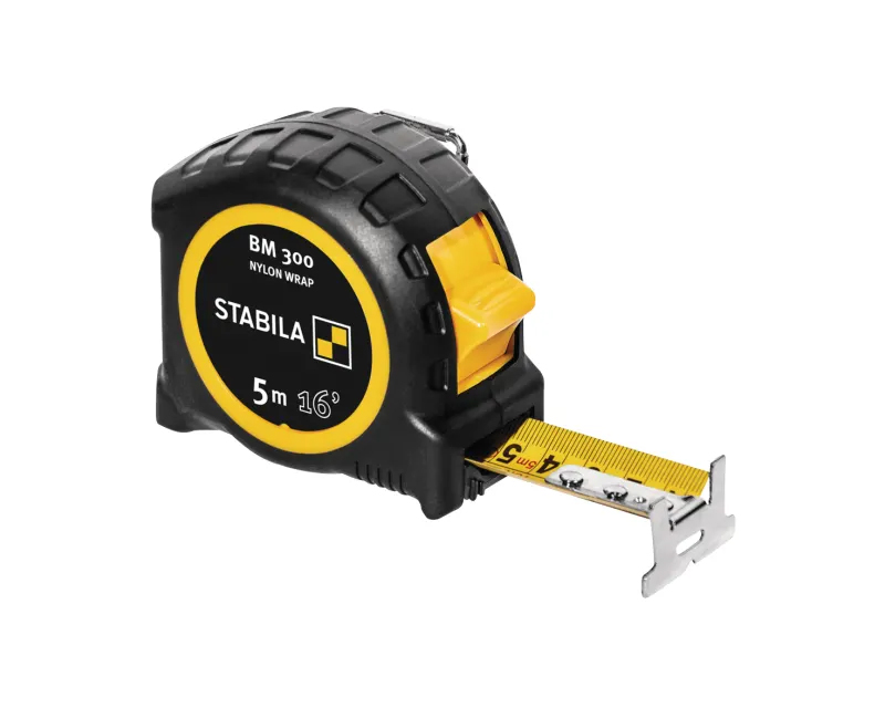 Stabila STB19576 BM 300 Robust Pocket Tape 5m/16ft (Width 27mm)