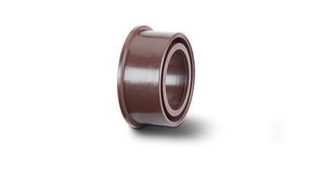 Polypipe SW81BR Soil System - 40mm Boss Adaptor - Brown